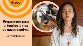 Prepararnos para  el final de la vida de nuestro animal - con Natalia Mej&iacute;a