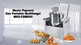 Usaha Popcorn Masa Kini! Rahasia Laris Pakai Mesin Popcorn Gas Desktop MKS-CRM200 | Maksindo