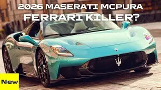 The 2026 Maserati MCPura Is Pure Italian Fury | Ferrari Should Be Nervous!