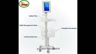 Medical Healthcare Tablet Kiosk by Precision Metal Work