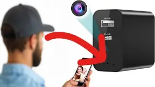 This Tiny Charger Is Actually a Secret Camera! Camduck C508