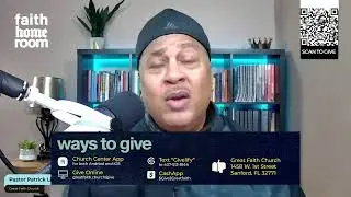 Faith HomeRoom w/ Pastor Patrick Ligon