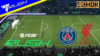 EA FC 26 RUSH | PSG vs Liverpool | PS5 Gameplay