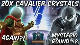 20x 6 Star Mysterio Cavalier Featured Crystal Opening Round #2 - Marvel Contest of Champions