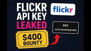 Flickr API Key Leaked on GitHub Commit &ndash; $400 Bug Bounty