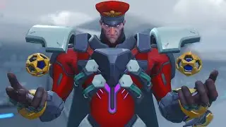 NEW M. Bison Sigma Skin Showcase | Overwatch 2 x Street Fighter