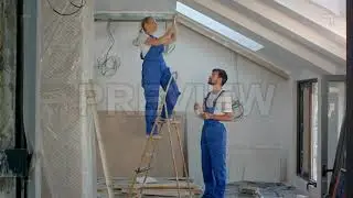 Renovating Apartment Stock Video