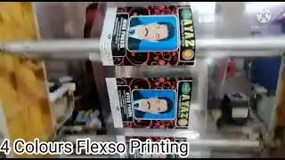 Four Colours Flexso Printing Machine