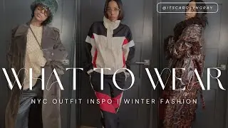WHAT TO WEAR IN NYC THIS WEEK | PLAN YOUR FITS!