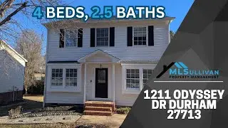 HOUSE TOUR | 1211 Odyssey Dr Durham 27713