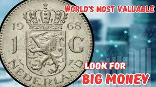 The Most Expensive Netherlands One Gulden Coins in History!