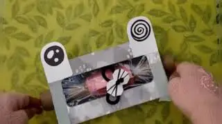 DIY Frog Craft with recycled materials🐸craft for kids/3D popup storybook/story box青蛙造型立體手工故事盒/種子栽種教學