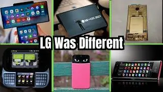 12 самых безумных телефонов LG, в существование которых вы не поверите.