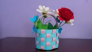 5 Minute Guide to Creating Stunning Paper Strip Baskets
