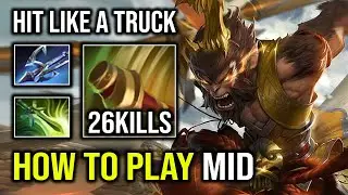 How to Play Mid Monkey King with More Than 1Kill Per Min Deleted Everyone Dota 2