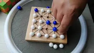 Alquerque !!!How to play Alquerque!!! Como jugar Alquerque - Juegos del mundo