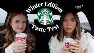 Wir probieren WINTER DRINKS von STARBUCKS *gone wrong* | Adorable Caro