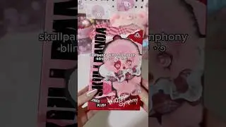 #skullpanda winter symphony plush blind box 🤍 #popmart#unboxing #kawaii #blindbox #asmr #fyp#sanrio