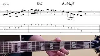 2-5-1 Jazz Exercises In Ab Wes Montgomery, George Benson, Pat Martino