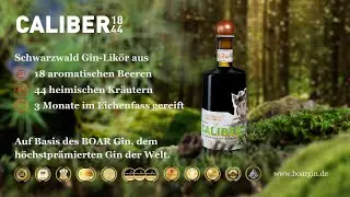 Caliber 1844 - der ausgezeichnete Gin-Lik&ouml;r aus dem Schwarzwald