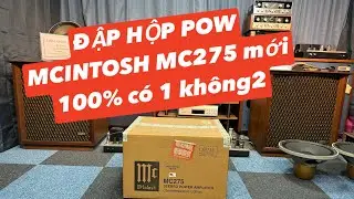 Đập h&ocirc;m Pow mcintosh mc 275 hiếm c&oacute;.duy nhất tr&ecirc;n thị trường.Zalo :0342524798