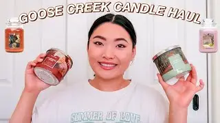 GOOSE CREEK CANDLE HAUL & REVIEW| NEW FALL CANDLES!!