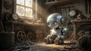 AI Animated Cartoon Full Movie | The Little Robot&rsquo;s Big Dream | Kids Story