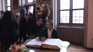 Impressionen vom Römer Empfang | Löwen Frankfurt