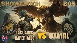 ⚔️ SHOWMATCH AOE2: JAGUARES IMPERIALES vs UXMAL ESPORTS | ¡Batalla Mesoamericana! 🦅🐆