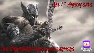 Elder Scrolls V: Skyrim - All Craft-able base game Armors