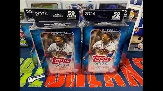 Opening 4 Hanger Boxes Of 2024 Topps Series 1!! Really Digging The Yellow Parallels!!