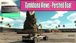 The Crew Motorfest Photo Ops Gymkhana Views - Perched Boat