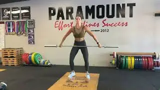 PTV4 Snatch Prep