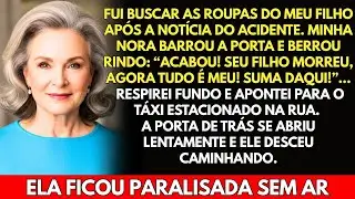 Minha nora gritou: 