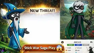 Stick War Saga Play Also ☠️ Archis 😱 | Shahbaz Khan Panhwar