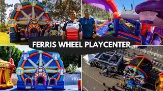 Ferris Wheel Bounce House An Interactive Inflatable for Unforgettable Company Picnics & Carnivals  🎡