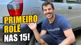 CAROL APROVOU?! 😱 CARINHO E PRIMEIRO ROLÊ DO FIAT PALIO DE ARO 15!!