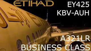 Etihad A321LR | Business Class | KBV-AUH