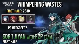 Jiyan F2P Team VS First Half of Whimpering Wastes? | Wuthering Waves