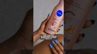 Body Oils That Activate Nivea Radiant Glow Lotion For Best Results. #niveacream #viralshortsvideo