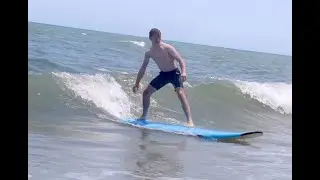 Beginner Surf Lessons in Daytona Beach 5-11-24 @Daytonabeachoceansportsvideos
