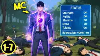 1-7) Boy Gets 10X stronger every time he dies and restart his life from the beginning as human  