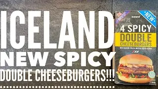 NEW Iceland Spicy Double Cheese Burgers Review