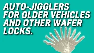 Auto-Jiggler Lock Picks for Vehicle + Other Wafer Locks