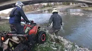 Polaris Scambler 1000 S pod wodą
