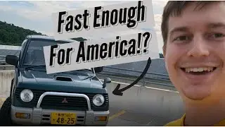 Pajero Mini Kei Car TOP SPEED RUN!!