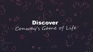 Generative Art Animation - John Conway's Game of Life