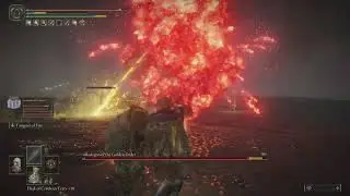 ELDEN RING, practice with Radagon Of The Golden Order(Incantation: Giantsflame Take Thee)