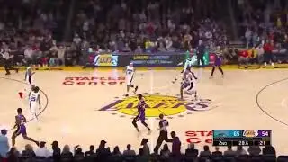 JaVale McGee with the monster block on Terrance Ross