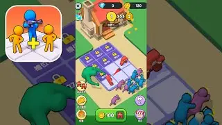 Merge Alphabet: Tower Defense - Gameplay Walkthrough (Android)